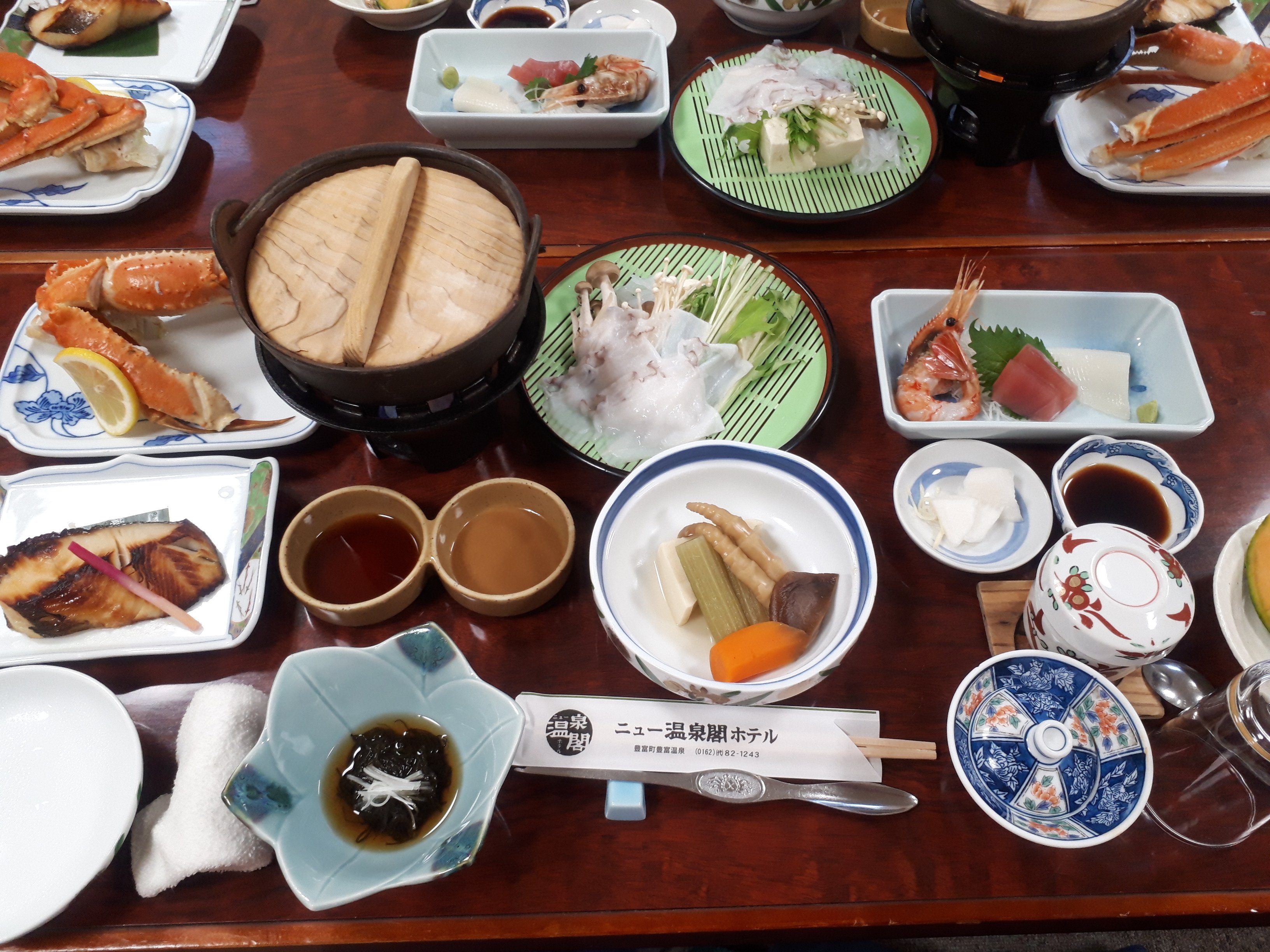 New Onsenkaku Hotel-餐饮