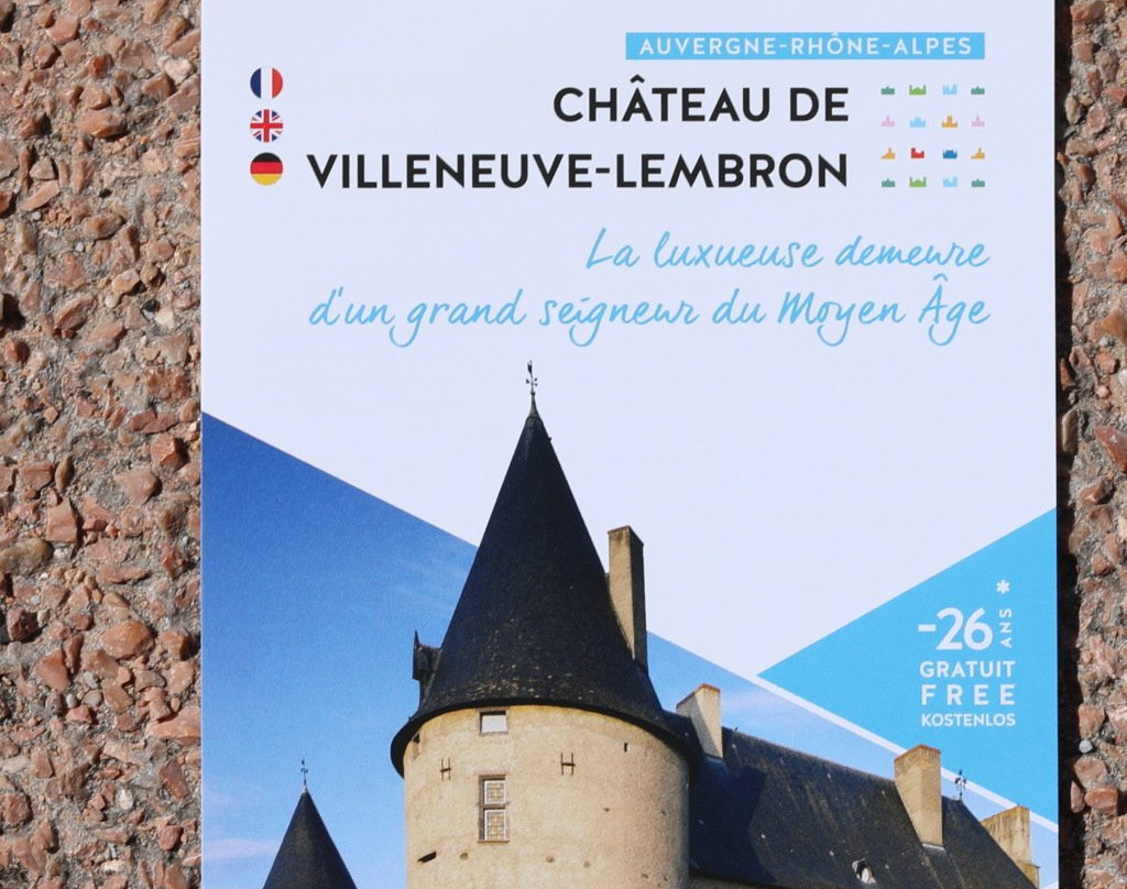 Château de Villeneuve-Lembron景点图片