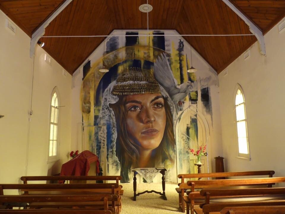 St James旅游景点-Sophia Mural