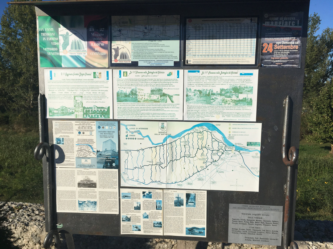 Monumento agli Artiglieri d'Italia-Nervesa della Battaglia必去景点