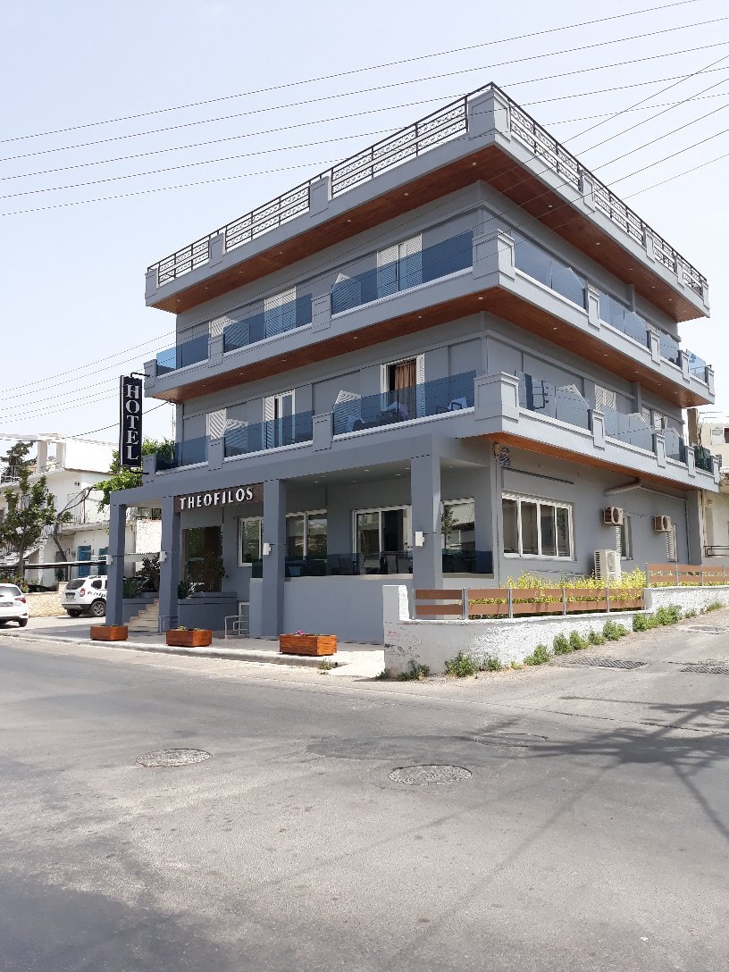 Theofilos City Hotel-浴室