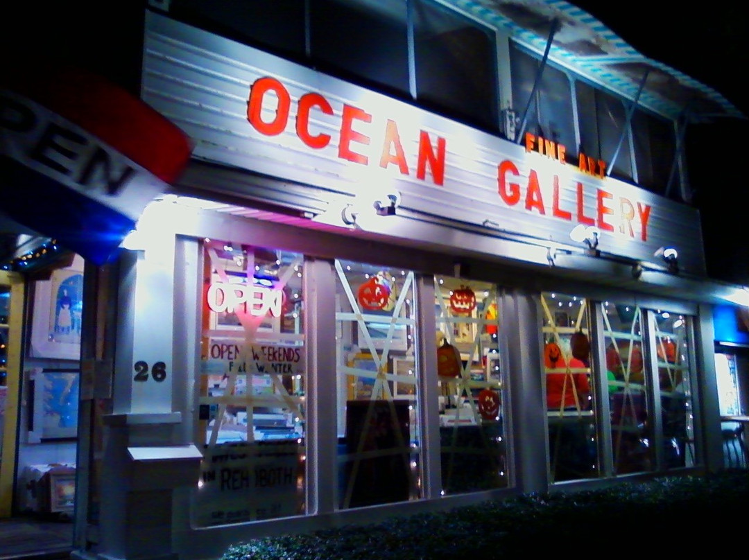Ocean Gallery Fine Art Center-里霍博斯比奇必去景点