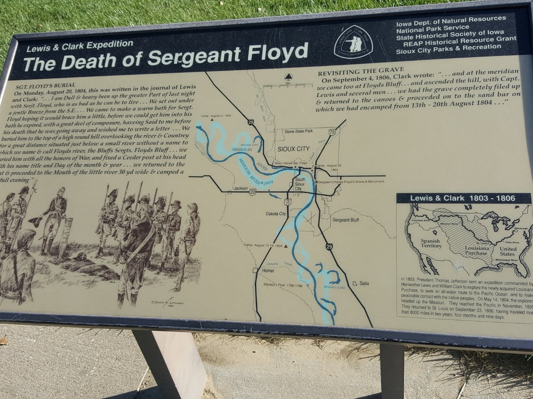 Sergeant Floyd Monument-苏城必去景点