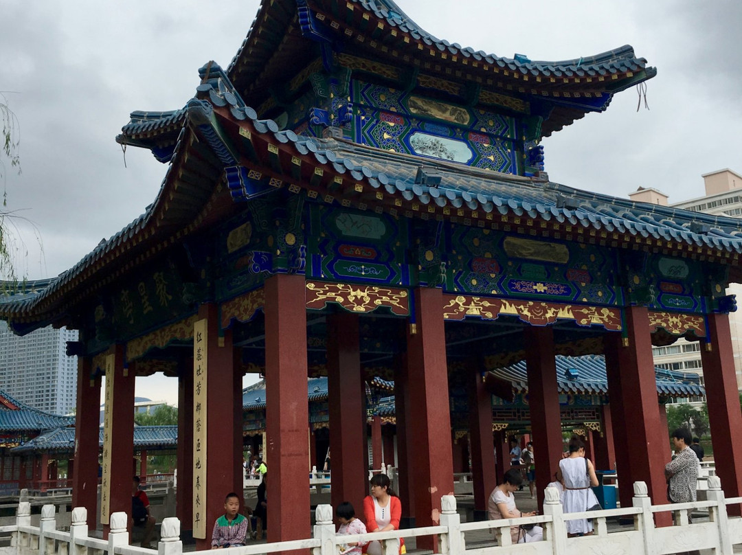 雁滩公园景点图片