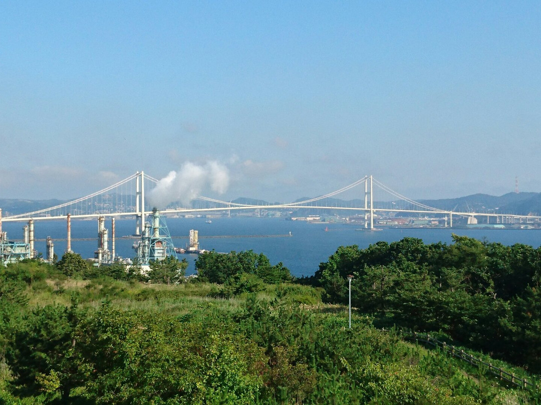 Hakucho Gulf Viewing Platform-室兰市必去景点