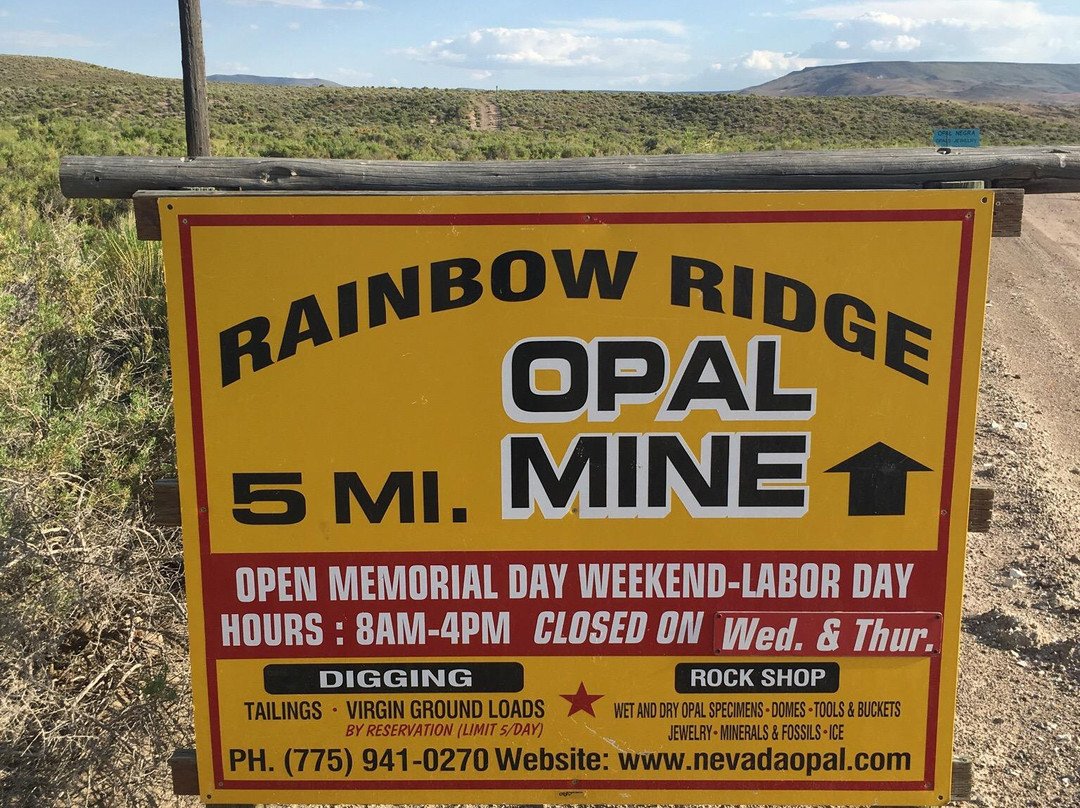 Rainbow Ridge Opal Mine-Denio必去景点