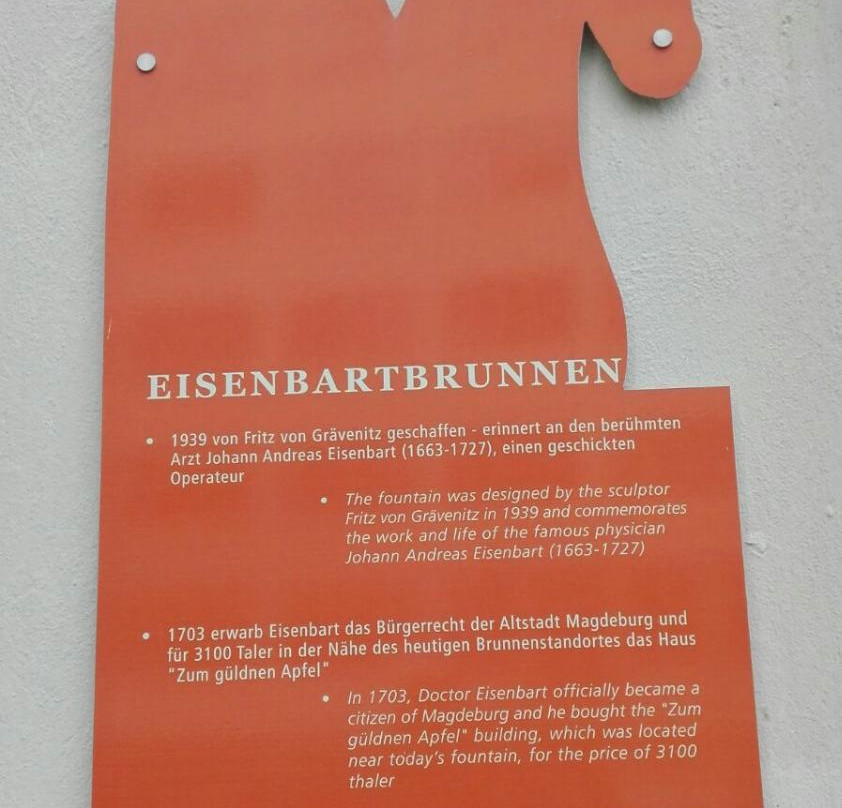 Eisenbartbrunnen-马格德堡必去景点