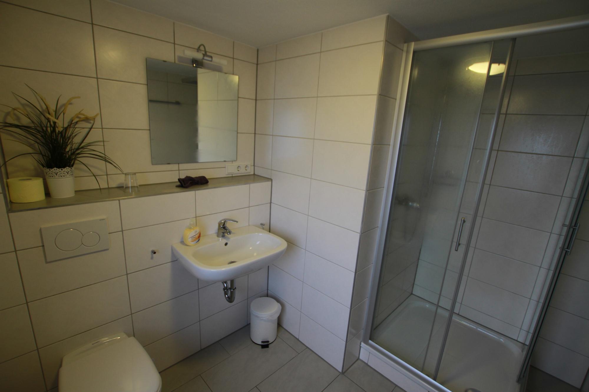 Pension am Kirchberg-浴室