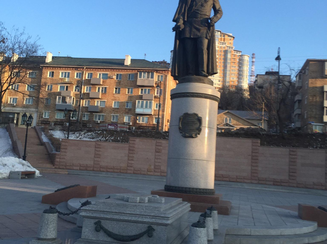 Monument to Muravyov-Amurskiy-海参崴必去景点
