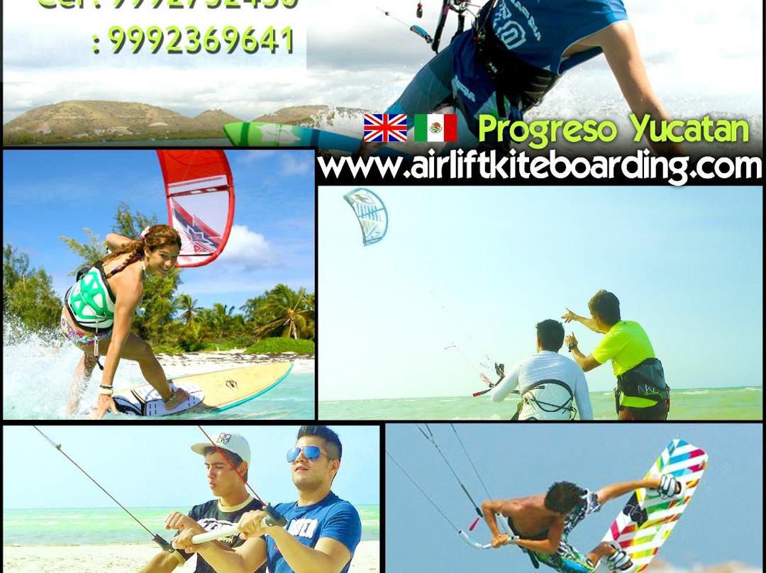 Airlift Kiteboarding Yucatan-Progreso必去景点