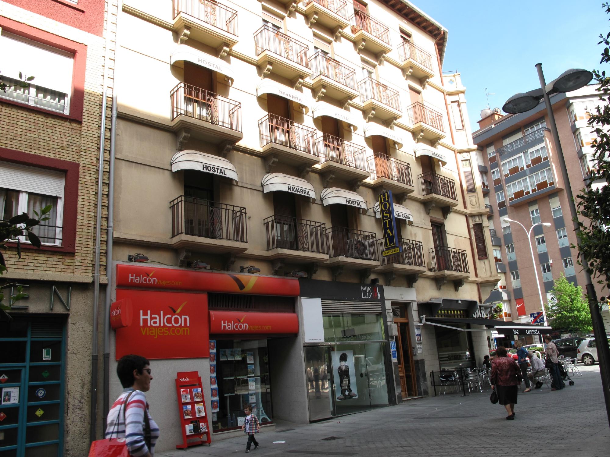 Navarra Hostal-浴室