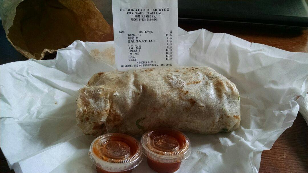 El Burrito De Mexico