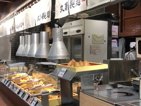 Nokonoshima餐馆和美食-Marugame Seimen Marinoa City Fukuoka