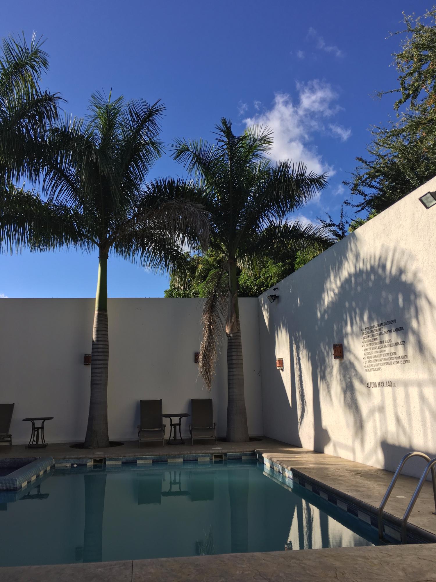 Hotel Boutique Quinta Tequillan-泳池