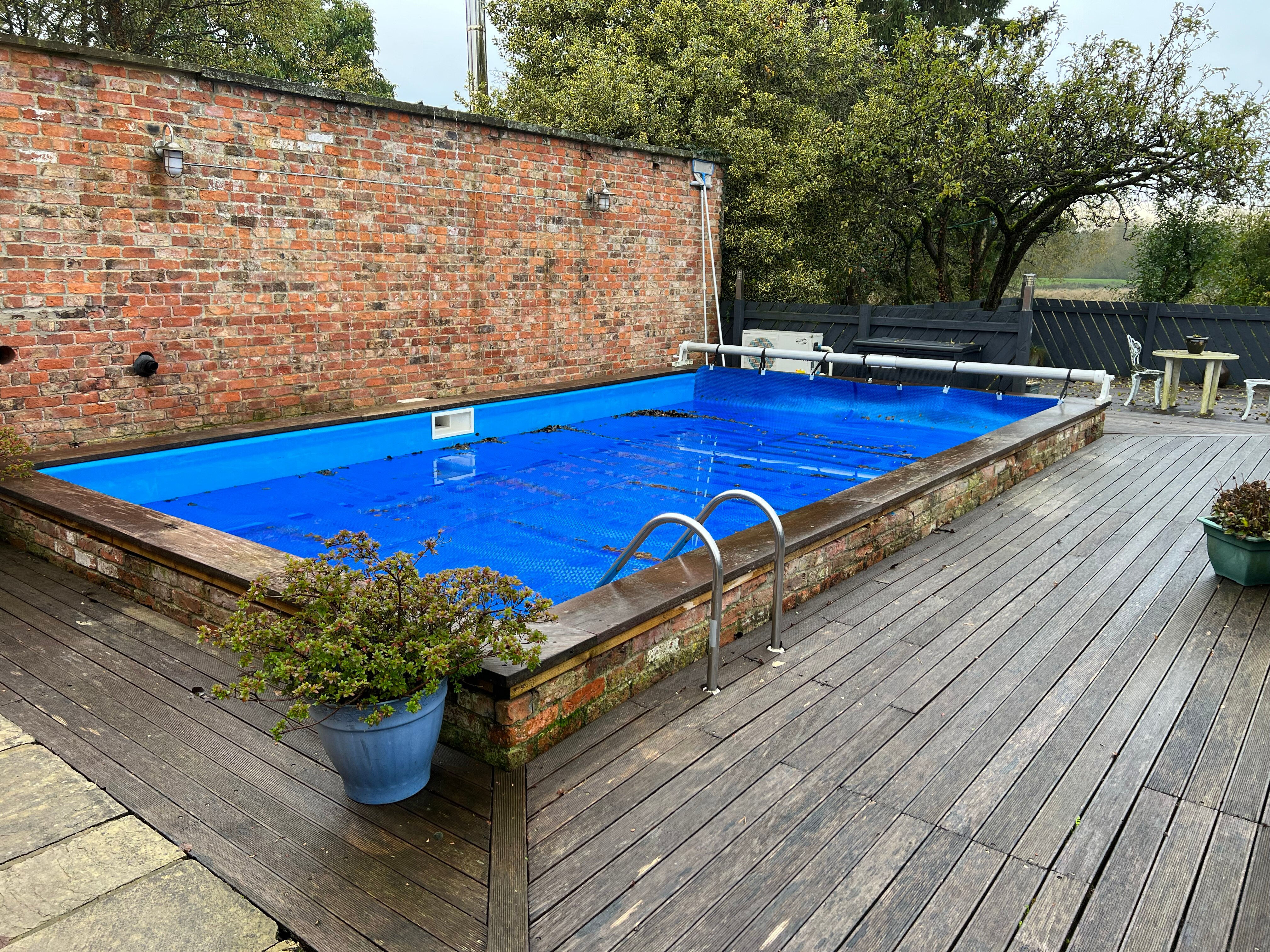 Newsham Grange Farm Bed & Breakfast-泳池