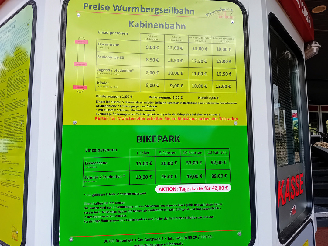 Wurmbergseilbahn Braunlage景点图片