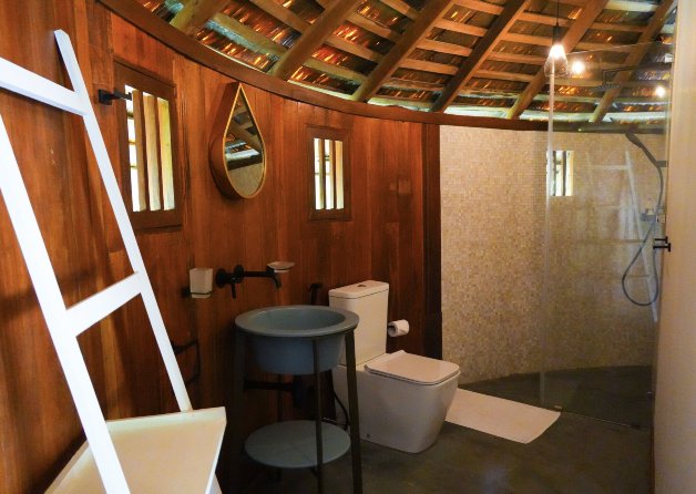 胡马泰拉绿色山林小屋-浴室