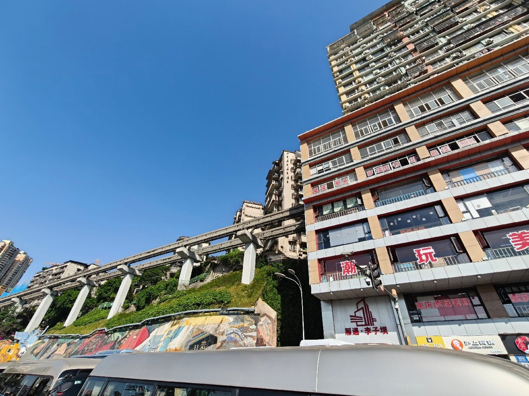 李子坝站景点图片