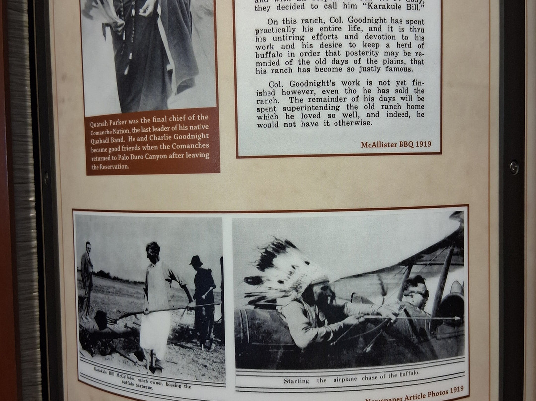 The Charles and Mary Ann Goodnight Ranch State Historical Site-Goodnight必去景点