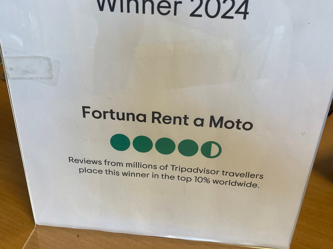 Fortuna Rent a Moto-Faliraki必去景点