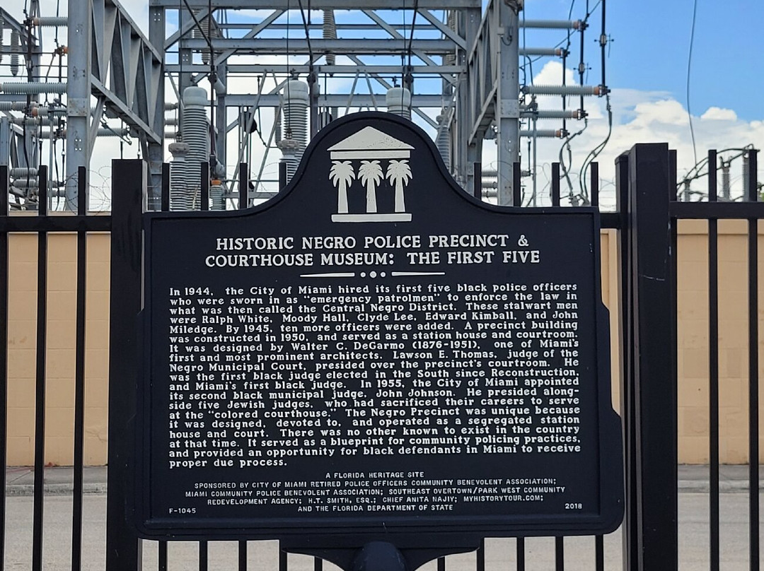 Black Police Precinct and Courthouse Museum-迈阿密必去景点