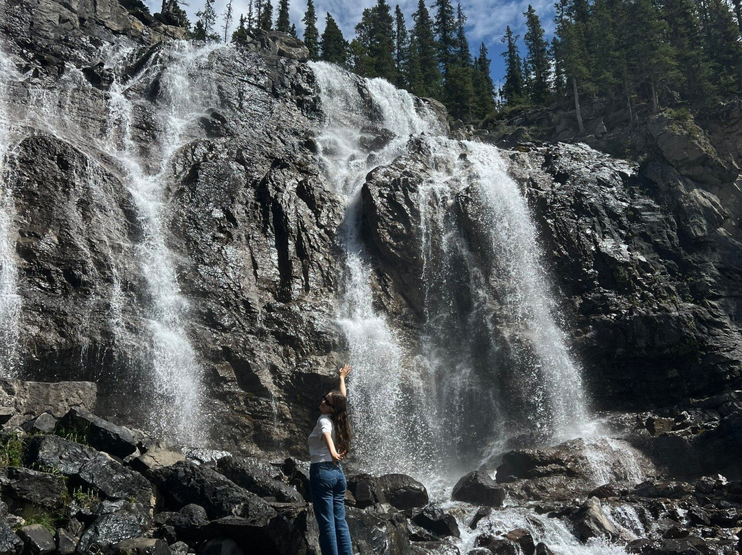 Tangle Creek Falls-贾斯珀国家公园必去景点