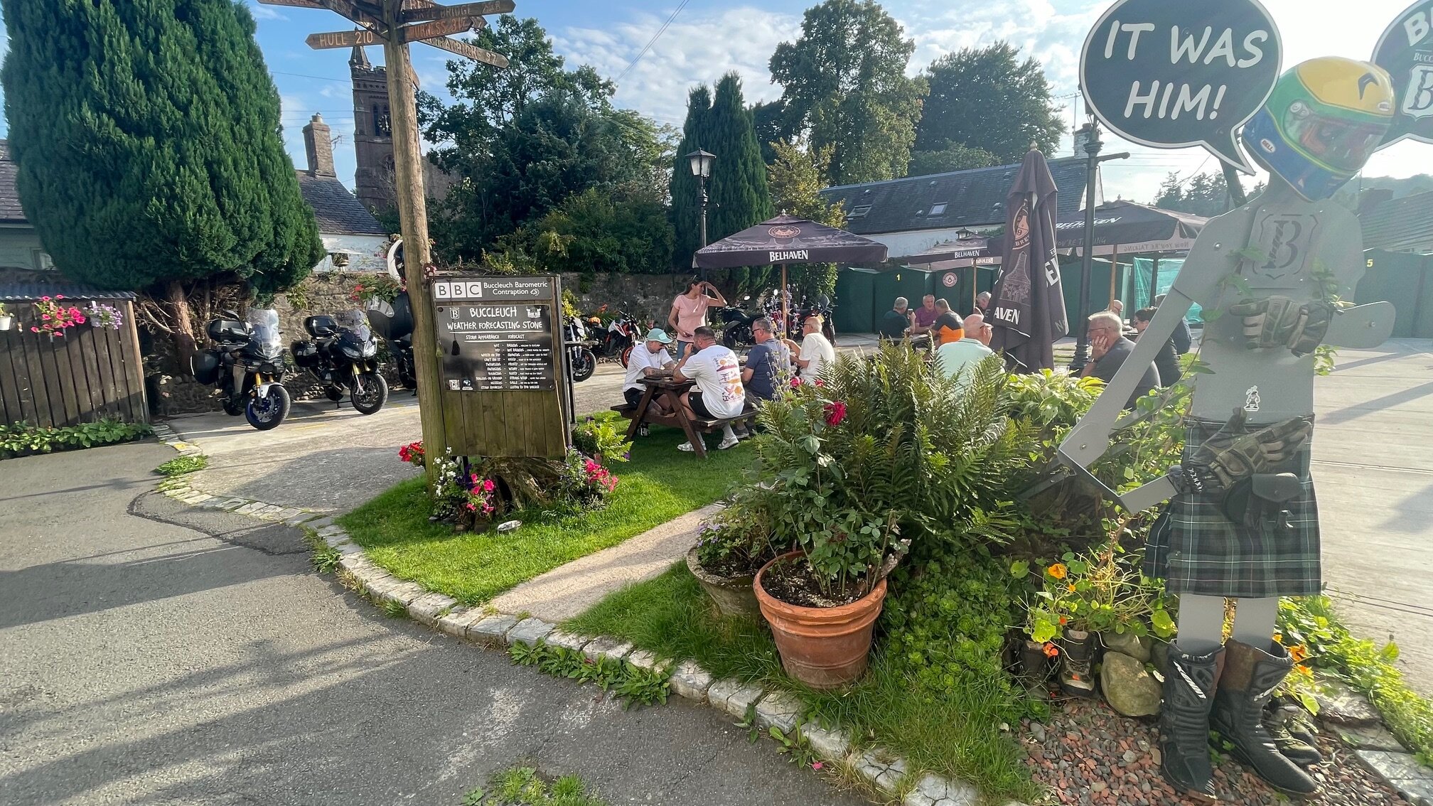 Buccleuch Arms Hotel-浴室