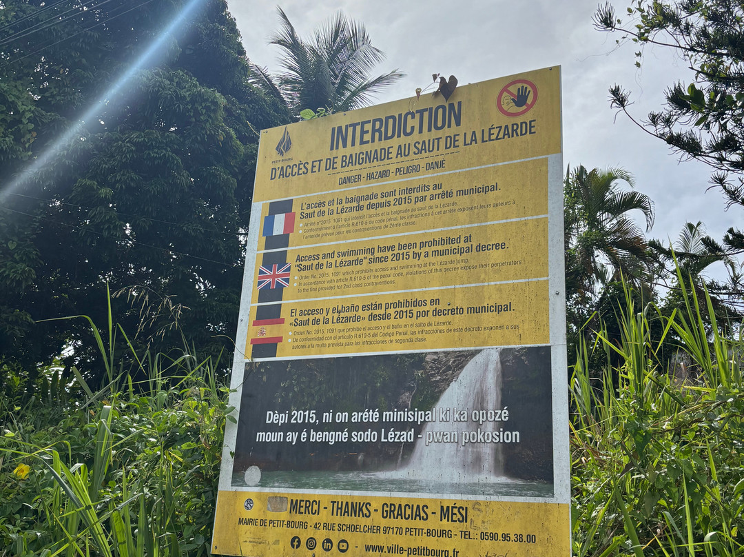 Saut de la Lézarde-Petit-Bourg必去景点