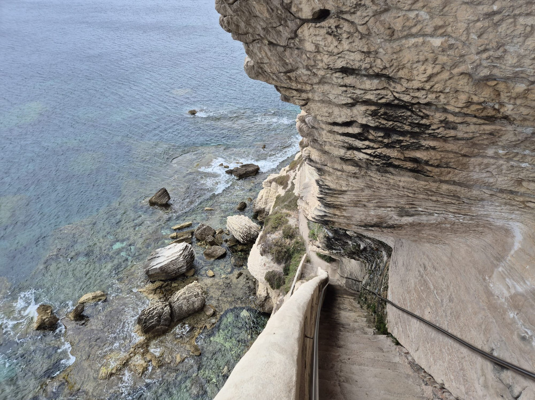 Escalier du Roi d'Aragon-博尼法乔必去景点