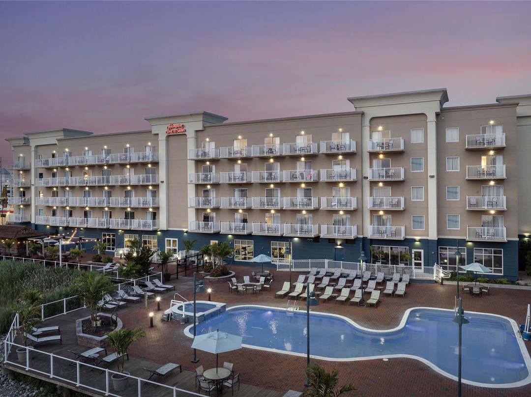 大洋城酒店住宿-海洋城汉普顿套房酒店