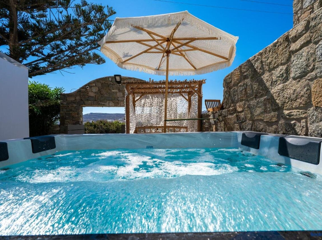 Mykonos Double Luxury Mini Suites-with External Hot Spa Adults Only