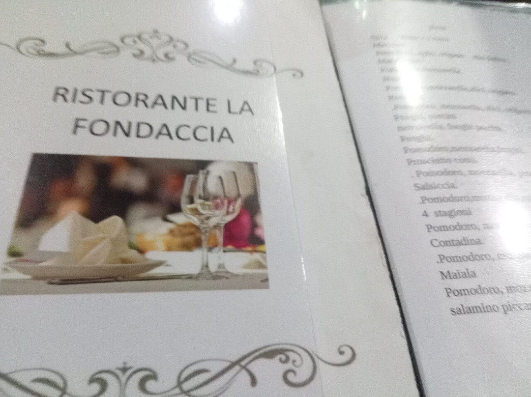 Ristorante La Fondaccia