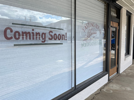 Woodfeather Farm Tasting room