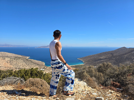 Manganari Beach-埃欧斯岛必去景点