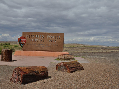 Petrified Forest National Park-霍尔布鲁克必去景点