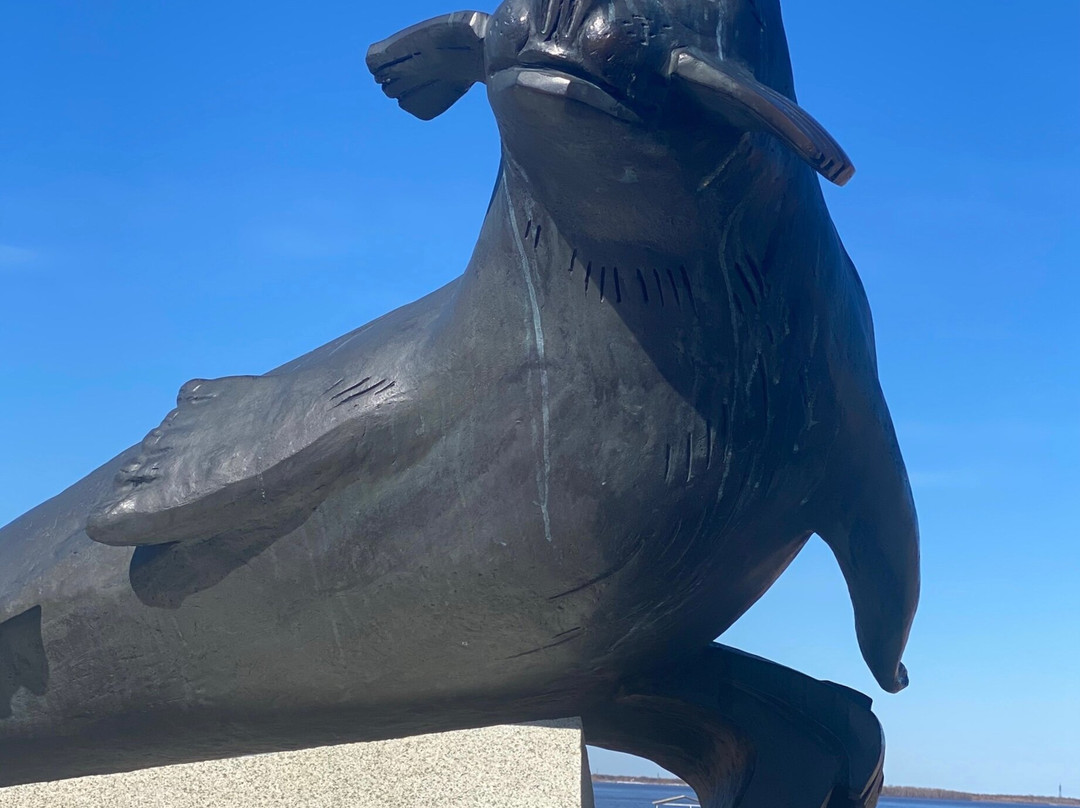 Monument To the Seal - the Savior of Citizens of Arkhangelsk and Leningrad-阿尔汉格尔斯克必去景点