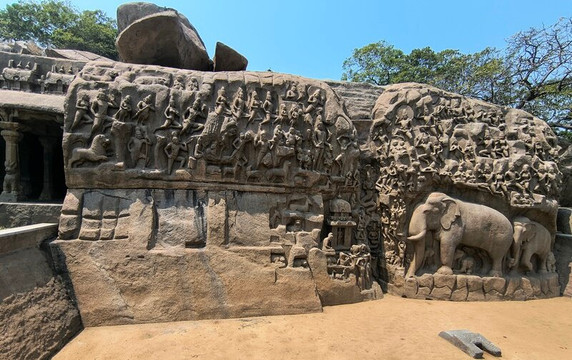 Descent Of The Ganges-玛玛拉普蓝必去景点