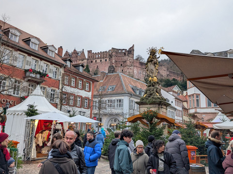 Kornmarkt-海德尔堡必去景点
