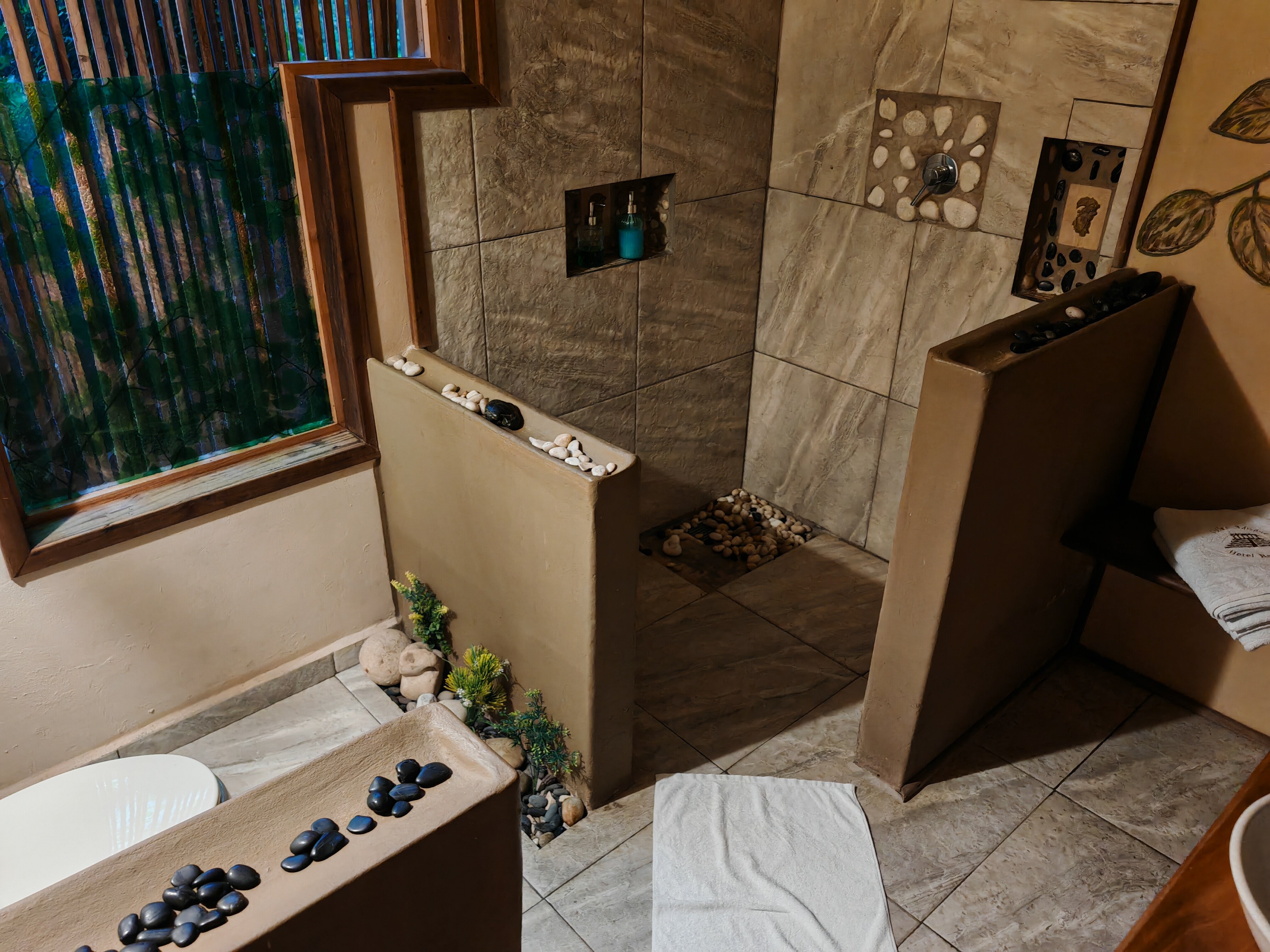 Hotel Villas Adriana-浴室