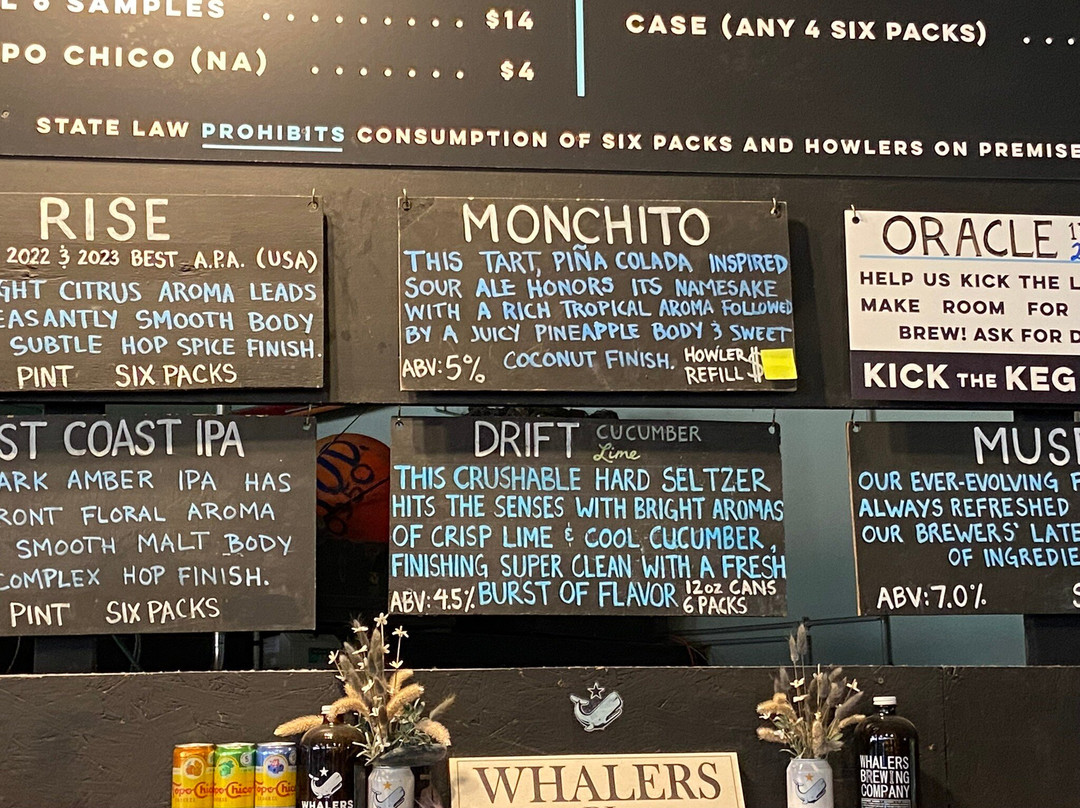 Whalers Brewing Company-Wakefield必去景点