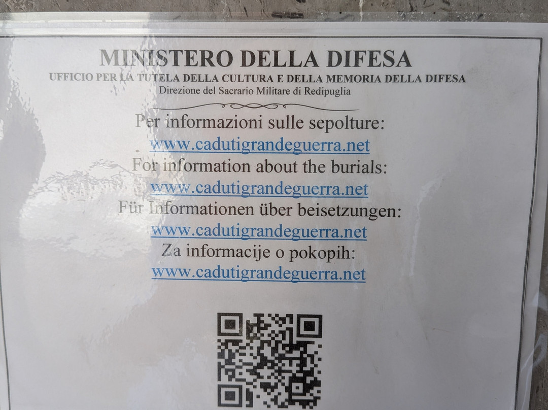Sacrario Militare di Oslavia-Oslavia必去景点