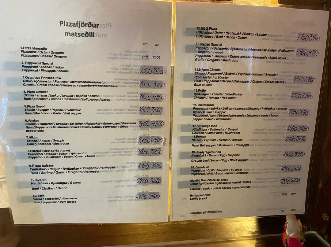 Pizzafjordur (pizzafjörður)