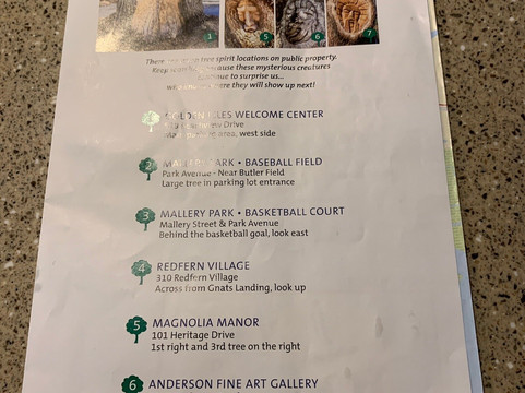 Tree Spirits of St. Simons Island-圣西蒙斯岛必去景点