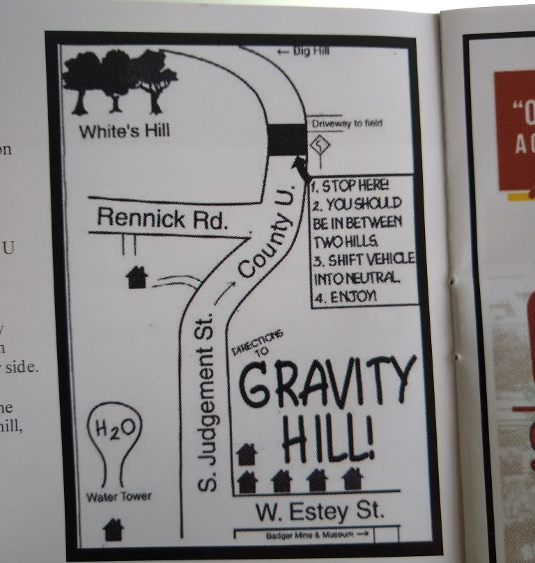 Gravity Hill-Shullsburg必去景点