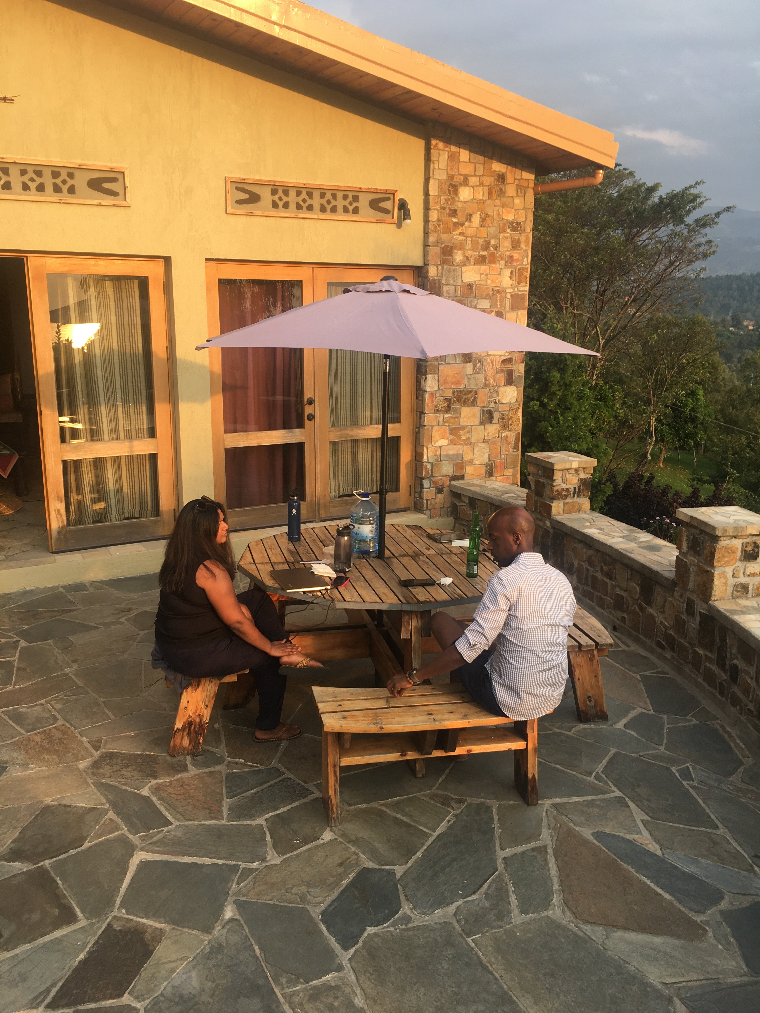 Karongi Lake View Retreat-浴室