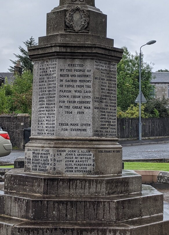 Beith War Memorial景点图片