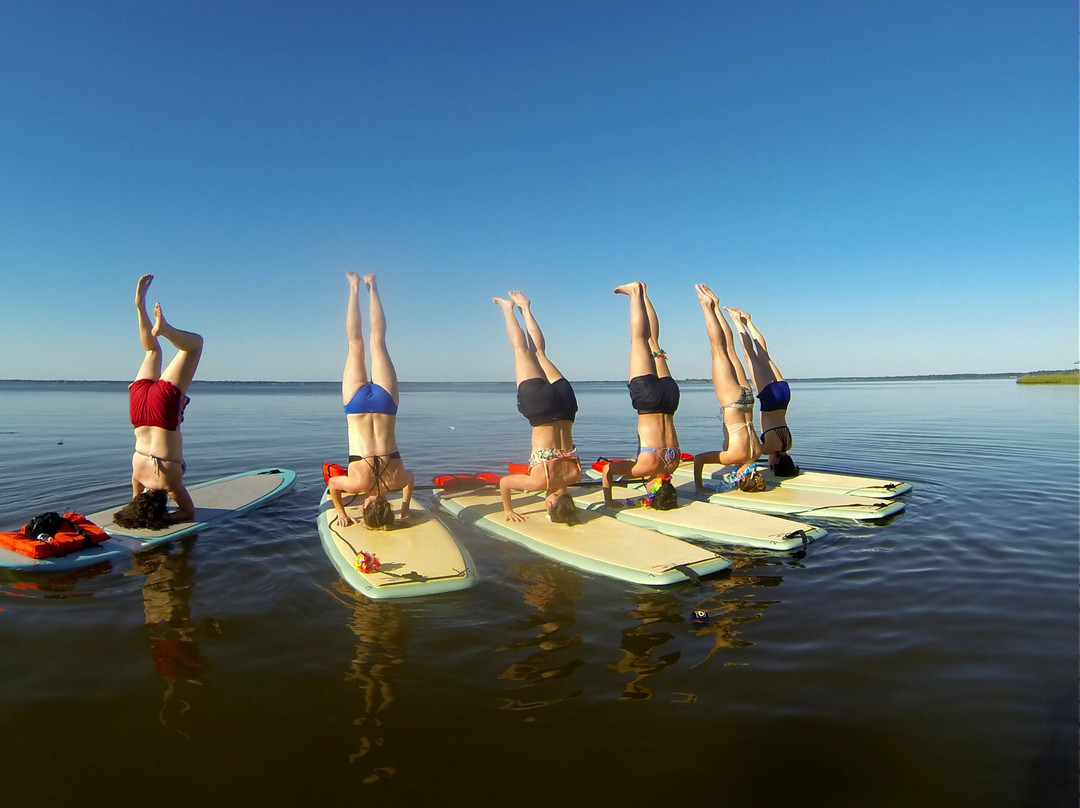 30A Paddleboard Yoga-圣罗萨海滩必去景点
