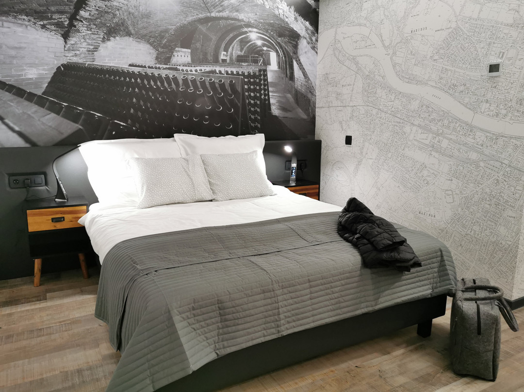 Kamnica酒店住宿-Hotel City Map Maribor