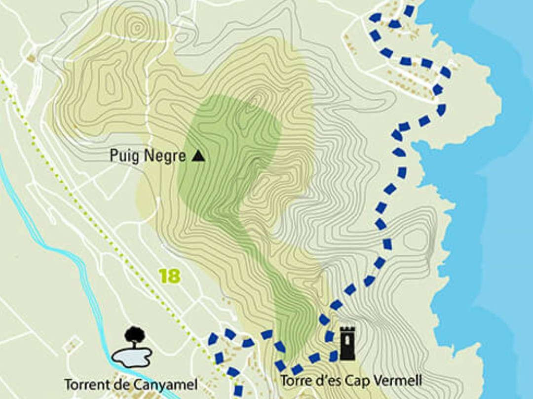 Torre Nova des Cap Vermell-卡普德佩拉必去景点