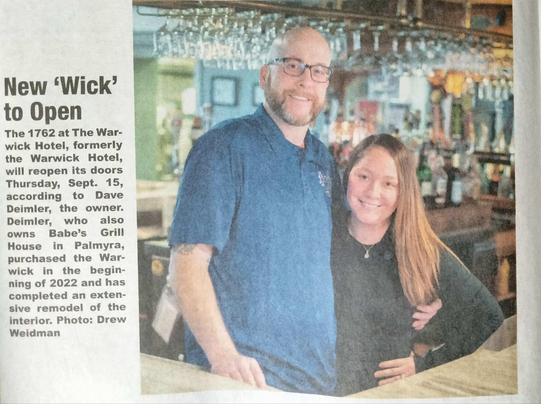 The 1762 Kitchen + Cocktails